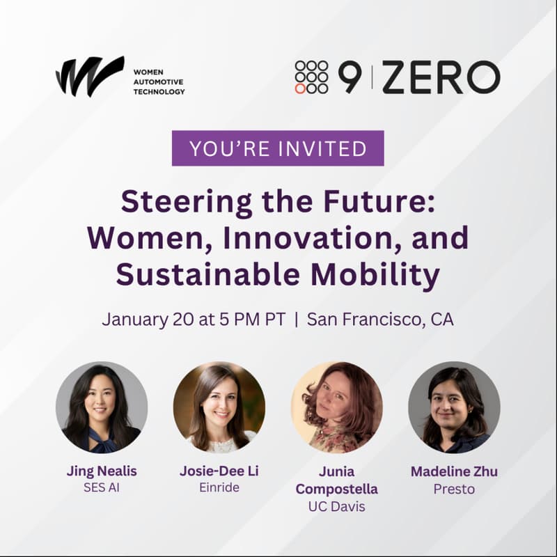 Cover Image for 🌐 Steering the Future: Women, Innovation, and Sustainable Mobility