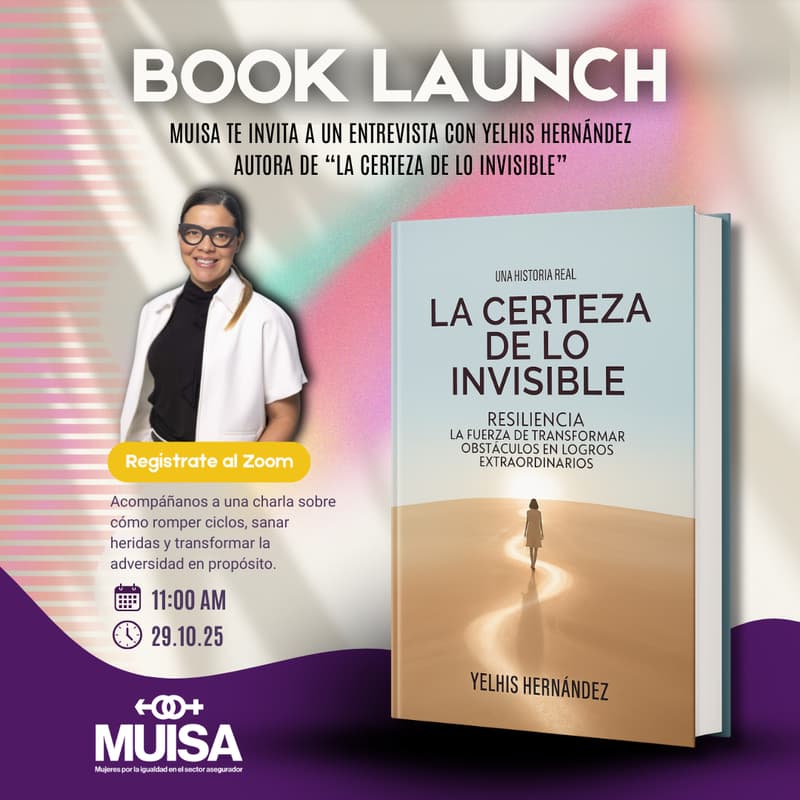 Cover Image for Book Launch & entrevista: “La certeza de lo invisible” con Yelhis Hernández