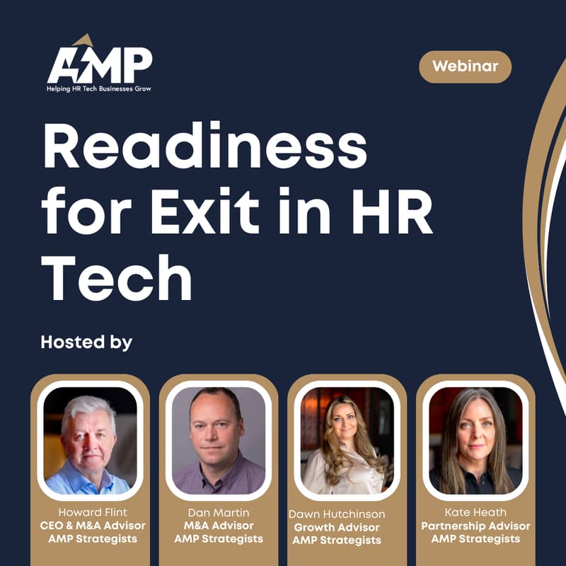 Cover Image for (Webinar) Readiness for Exit in HR Tech: Unlocking Growth & Value
