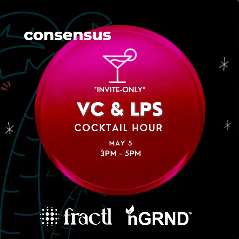 Cover Image for Consensus Miami VCs & LPs Cocktail Hour ✨ (invite only)