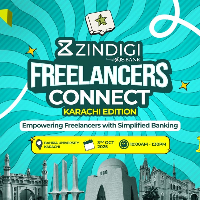 Cover Image for ZINDIGI FREELANCERS CONNECT — Karachi Edition