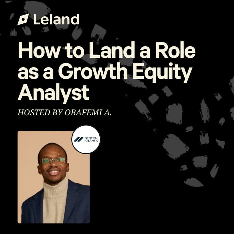Cover Image for How to Land a Role as a Growth Equity Analyst
