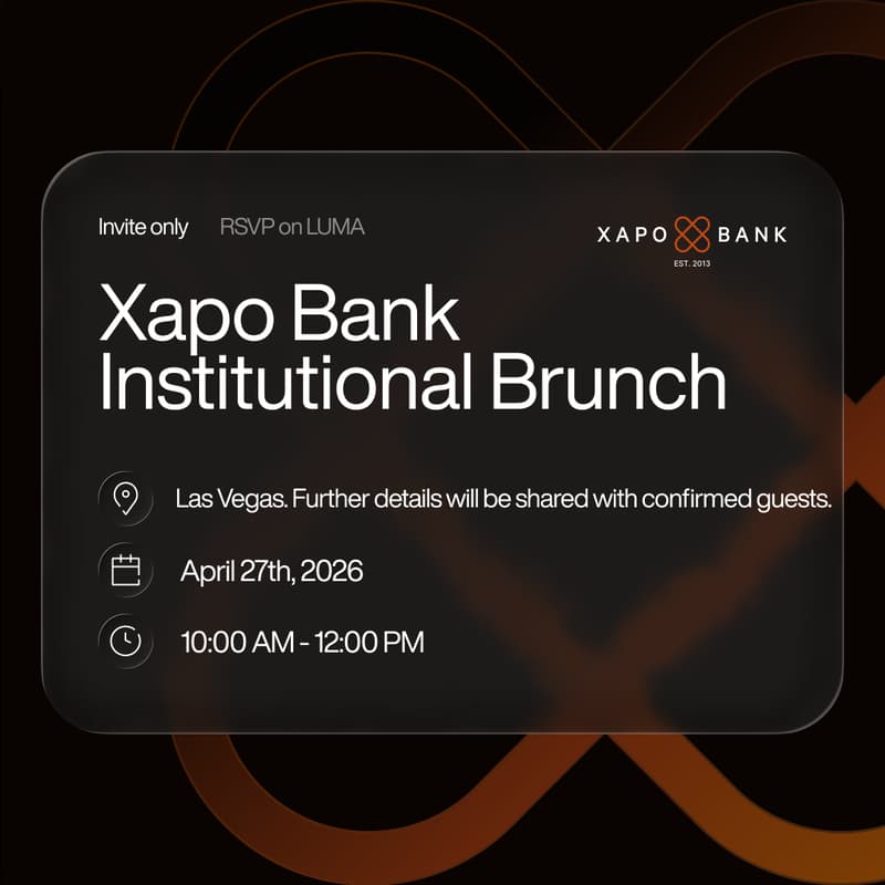 Cover Image for Xapo Bank Institutional Brunch in Las Vegas