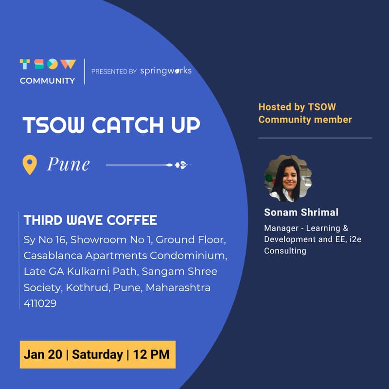 Cover Image for TSOW Catchup in Pune