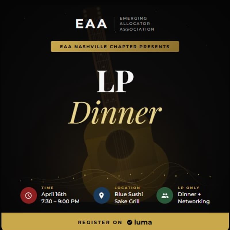 Cover Image for EAA LP Dinner