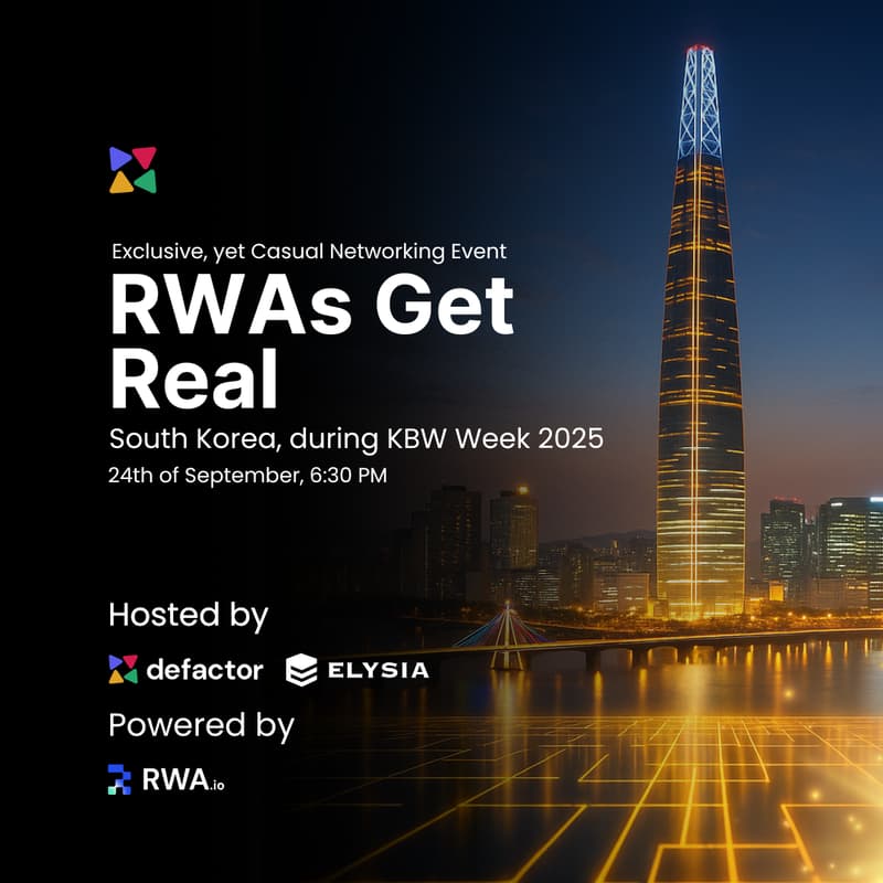 Cover Image for RWAs Get Real in Seoul
