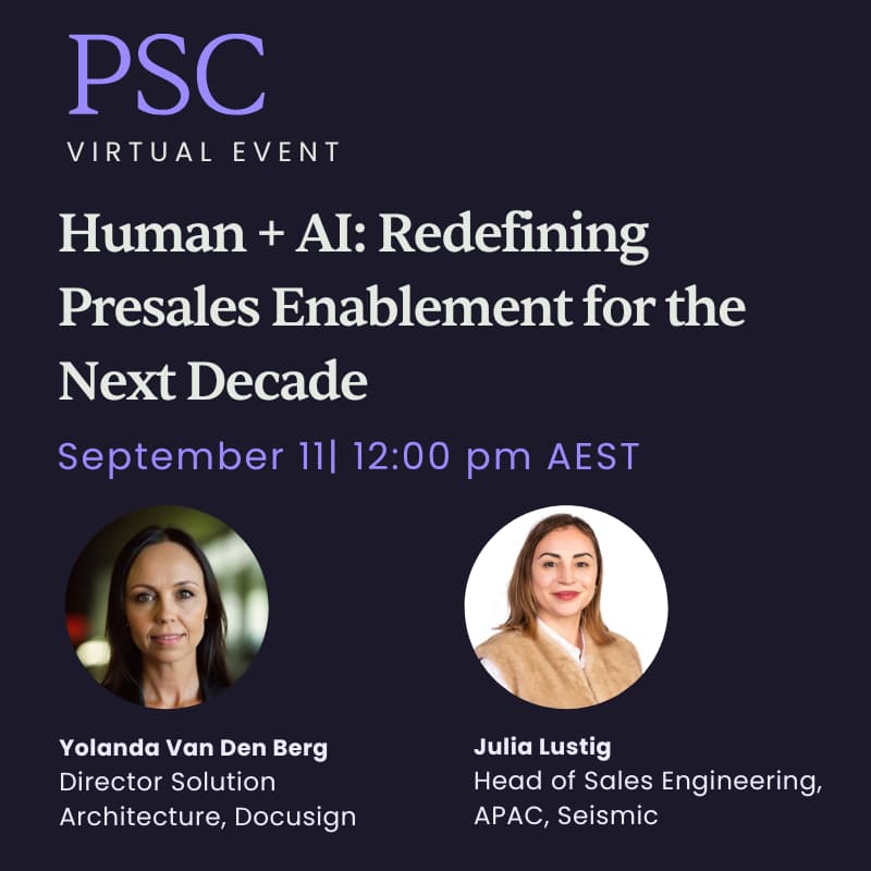 Cover Image for Human + AI: Redefining Presales Enablement for the Next Decade