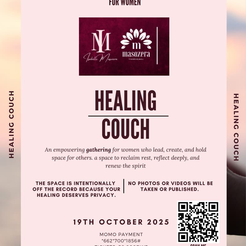 Cover Image for HEALING COUCH by Masozera Africa