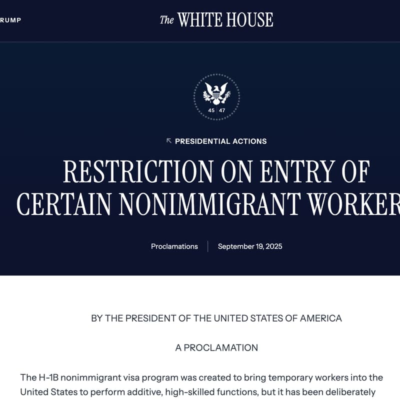 Cover Image for H-1B Proclamation Session by Tukki
