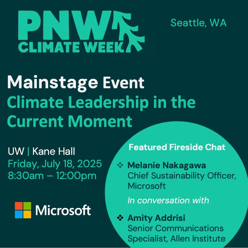 Cover Image for Mainstage ~ Climate Leadership in the Current Moment