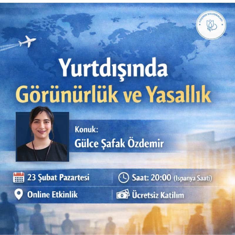 Cover Image for Göçmen Buluşmaları: Yurtdışında görünürlük ve yasallık