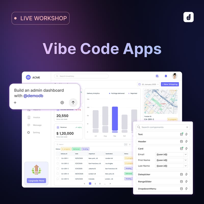 Cover Image for Vibe code apps with DronaHQ | AI App Builder