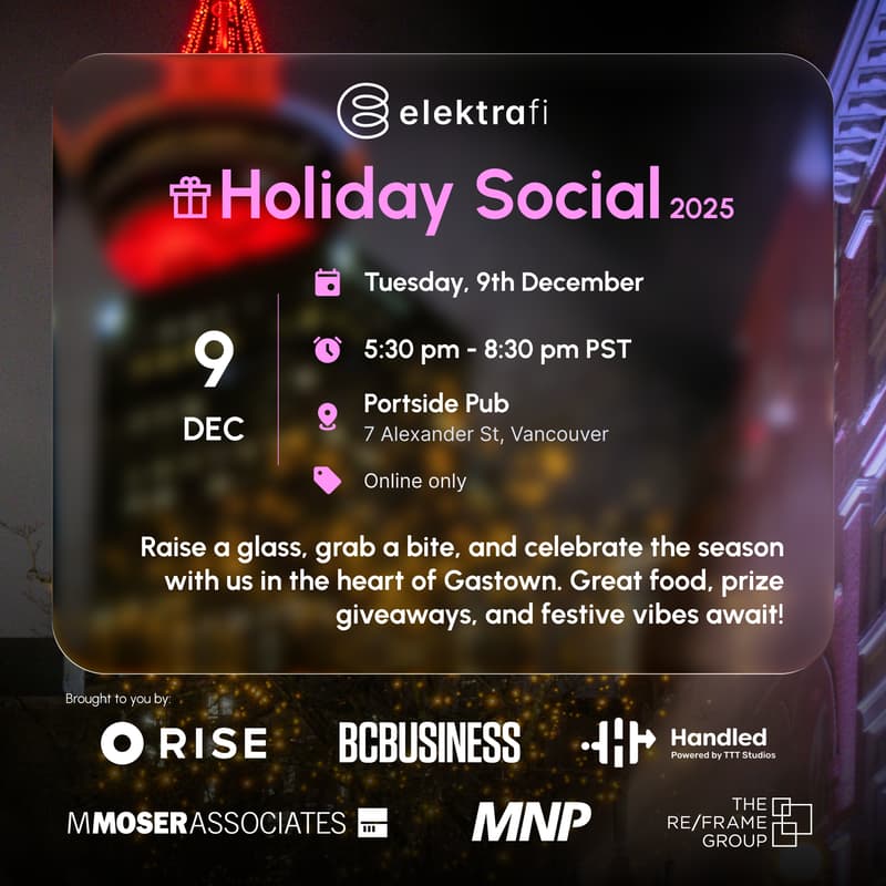 Cover Image for ElektraFi Holiday Social