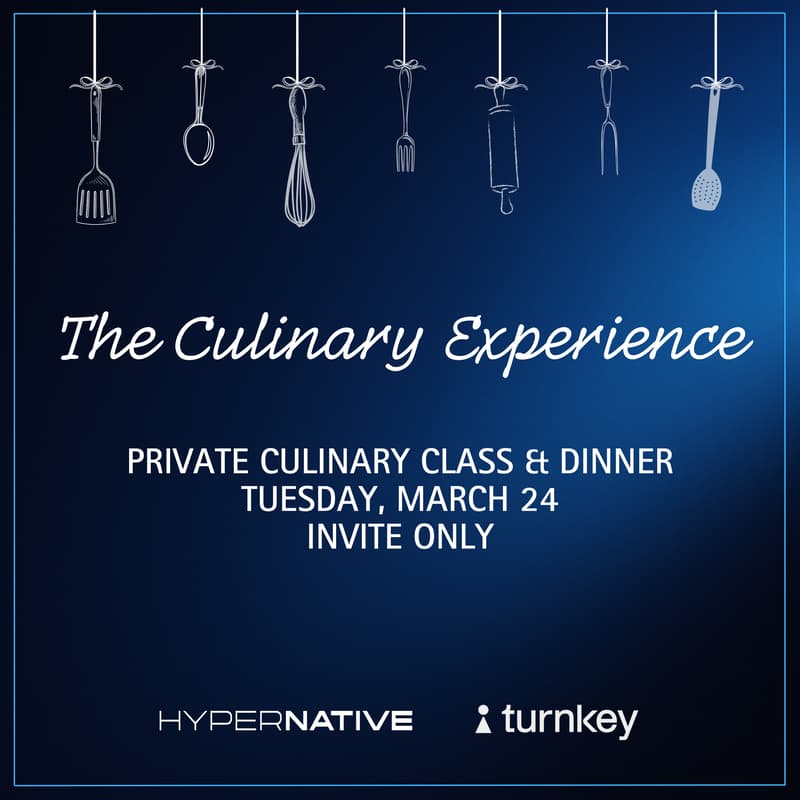 Cover Image for Private Culinary Experience with Hypernative & Turnkey