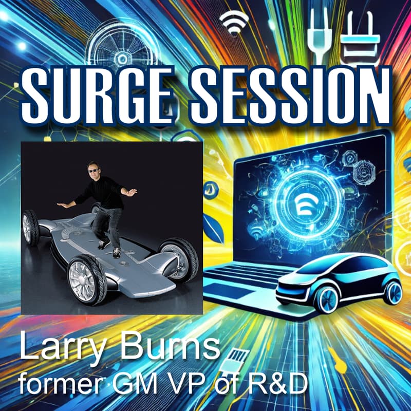 Cover Image for U-M EV Center Surge Session Webinar w/Larry Burns, former GM VP of R&D
