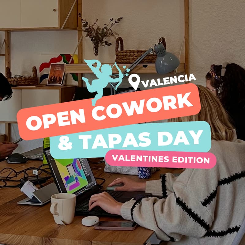 Cover Image for Remote Workers Open Coworking Day + Valentines Tapas at Palma Coliving (VLC)