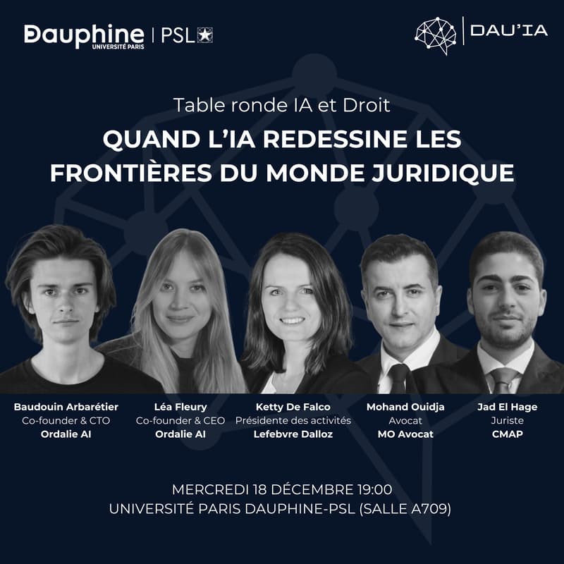 Cover Image for Conférence IA et Droit