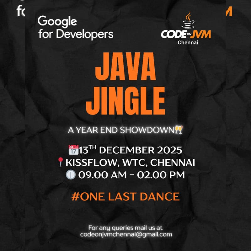 Cover Image for Java Jingle - #ONE LAST DANCE
