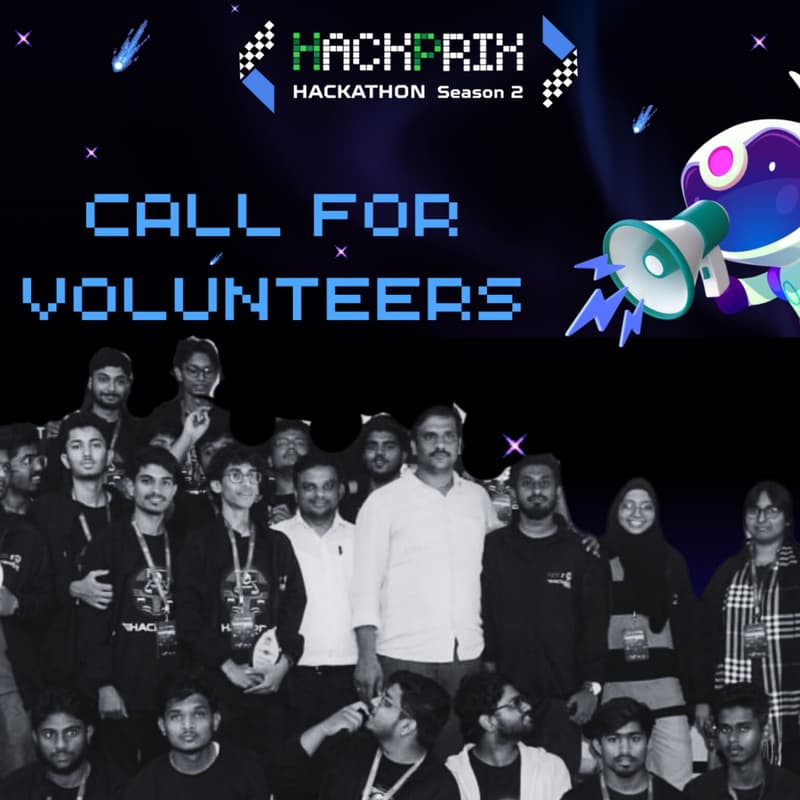 Cover Image for HackPrix S2 Volunteer Registration