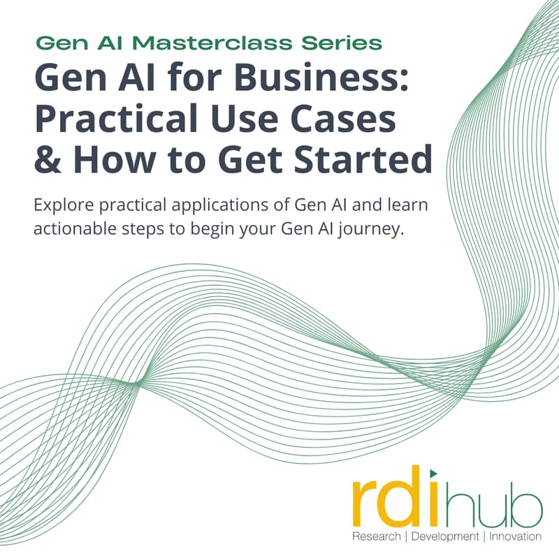 Cover Image for Gen AI for Business: Practical Use Cases & How to Get Started