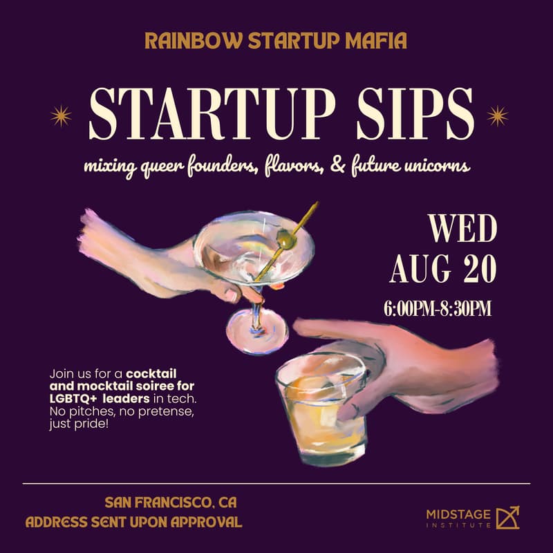 Cover Image for Rainbow Startup Mafia: STARTUP SIPS