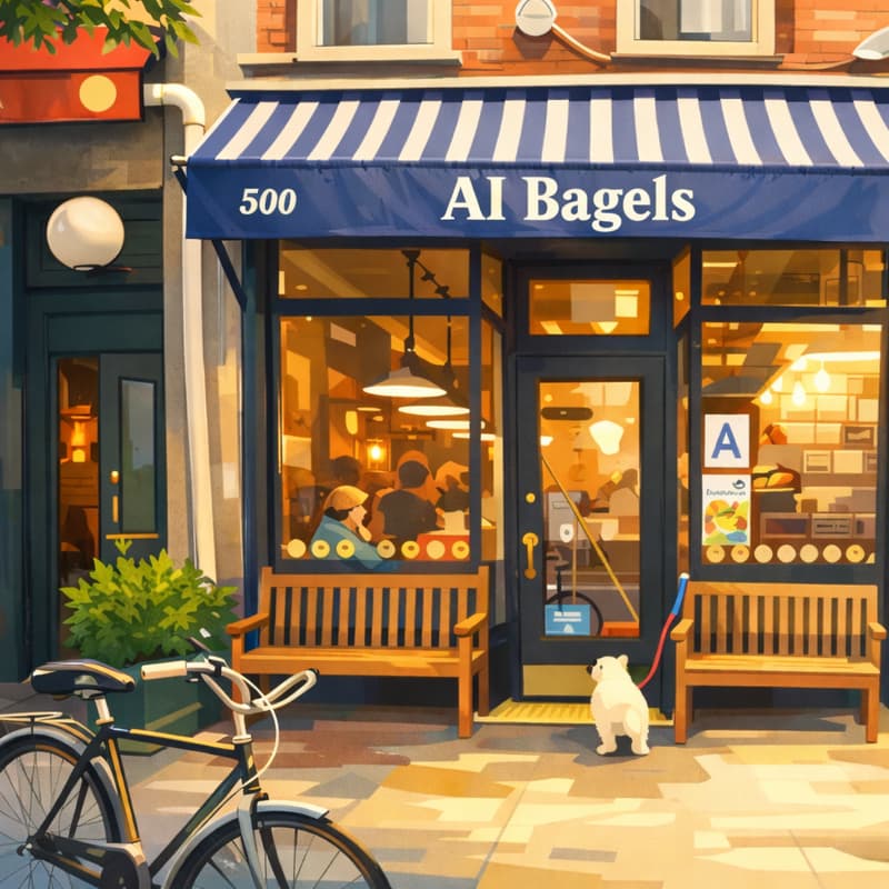 Cover Image for 🤖+🥯 AI Bagels with Percepta