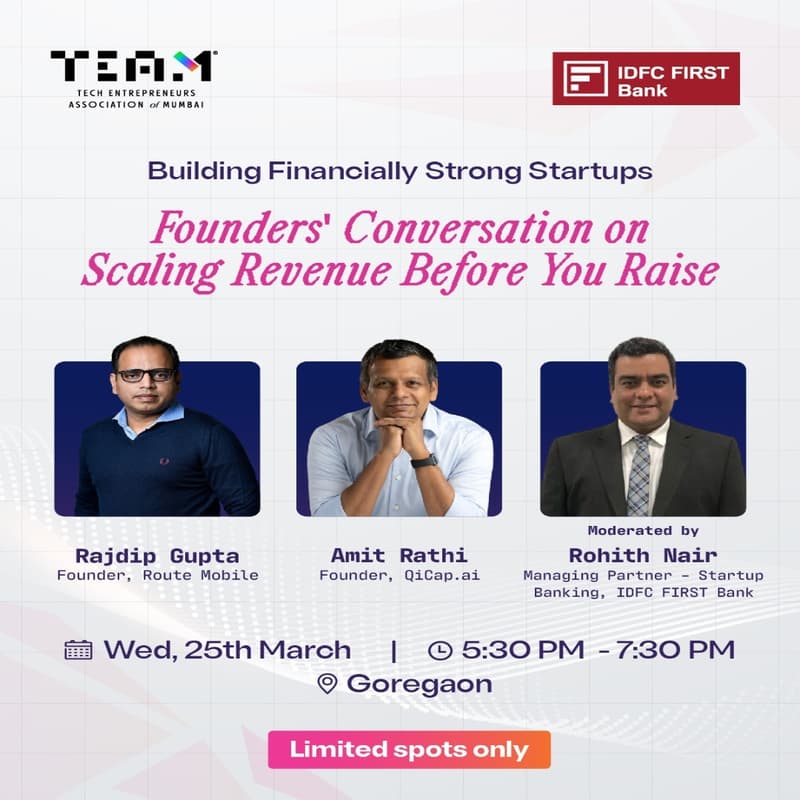 Cover Image for Build Financially Strong Startups: Scaling Revenue Before Fundraise