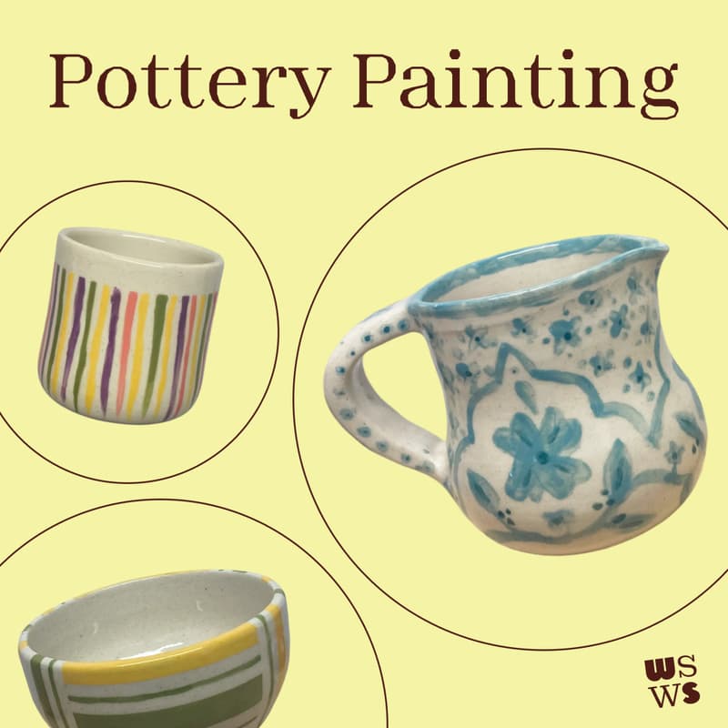 Cover Image for Pottery Painting 12-2:30