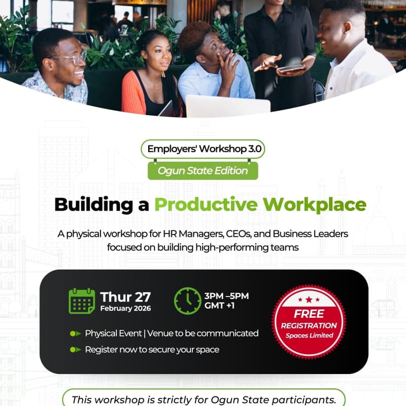 Cover Image for YALO Employers Workshop – Building a Productive Workplace