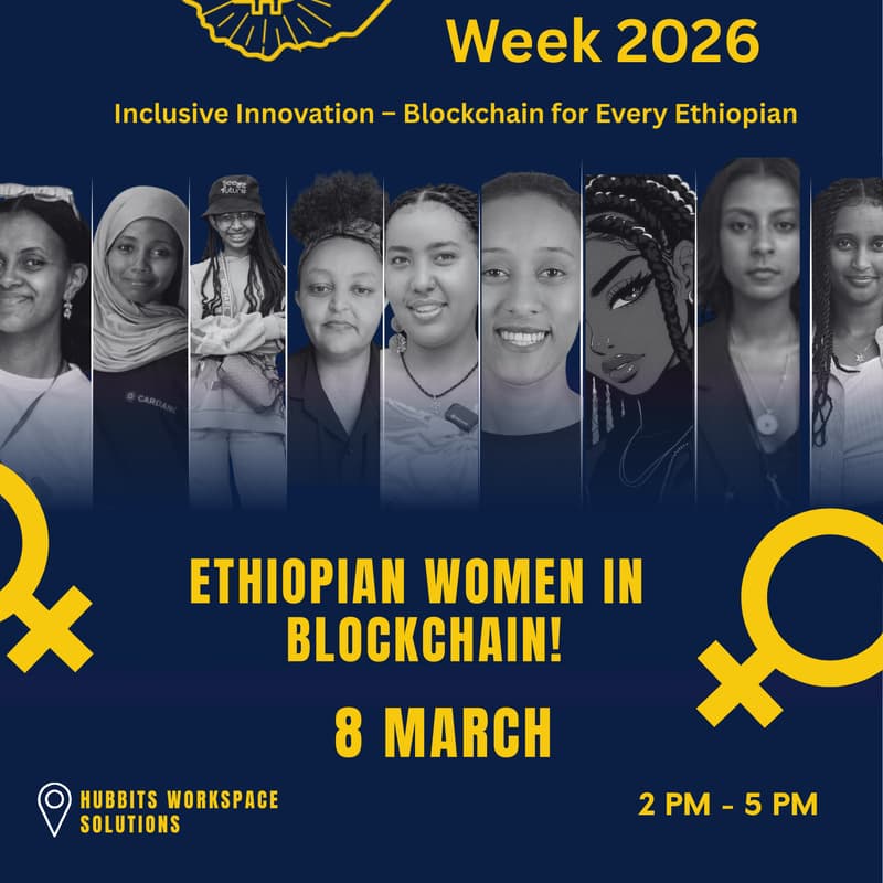 Cover Image for Ethiopian Women In Blockchain!
