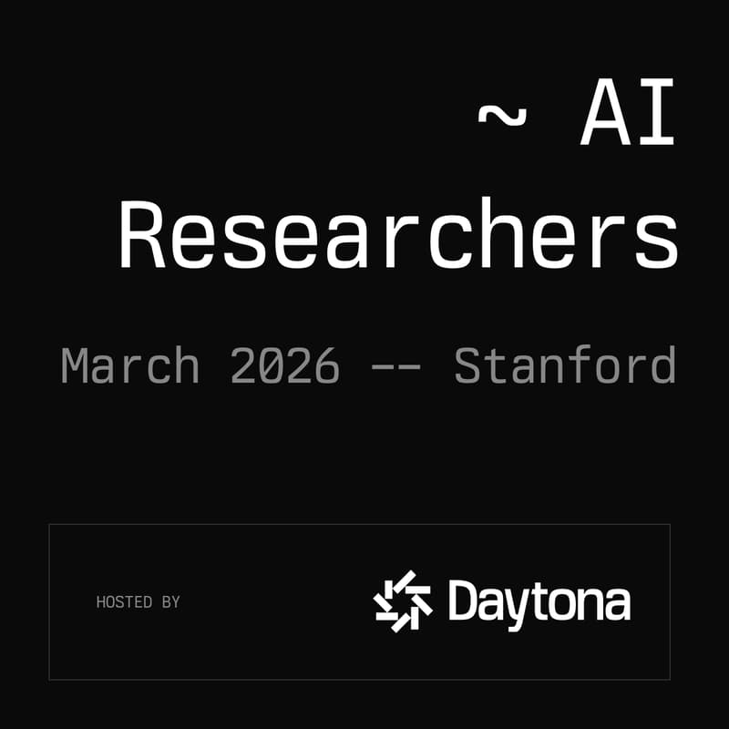 Cover Image for Daytona AI Researchers - Stanford, March 2026