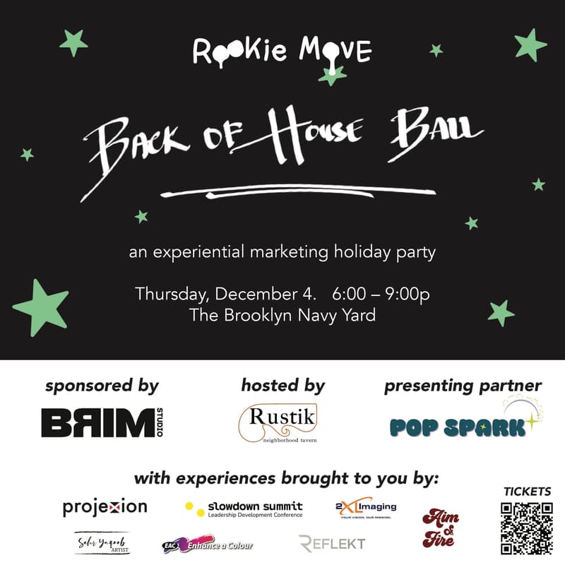 Cover Image for The Back-of-House Ball: an Experiential Marketing Holiday Party