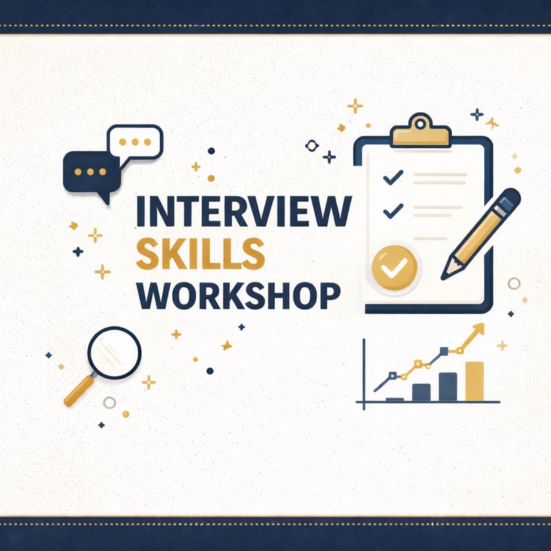 Interview Skills Workshop · Zoom · Luma
