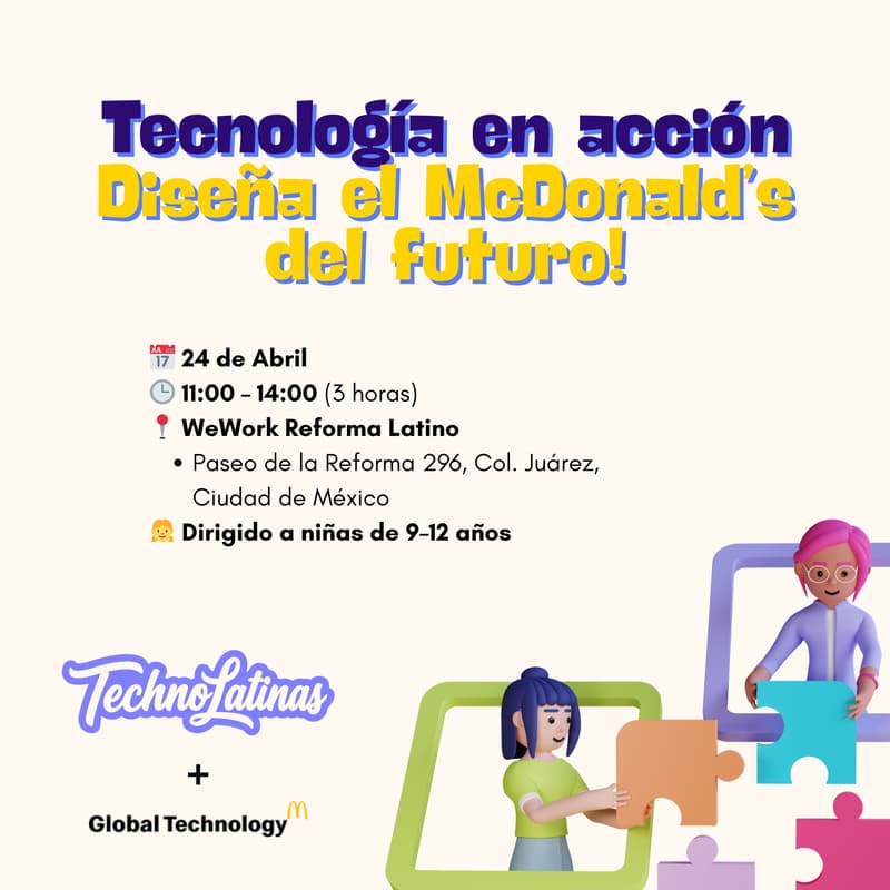 Cover Image for Tecnología en acción: Diseña el McDonald's del futuro