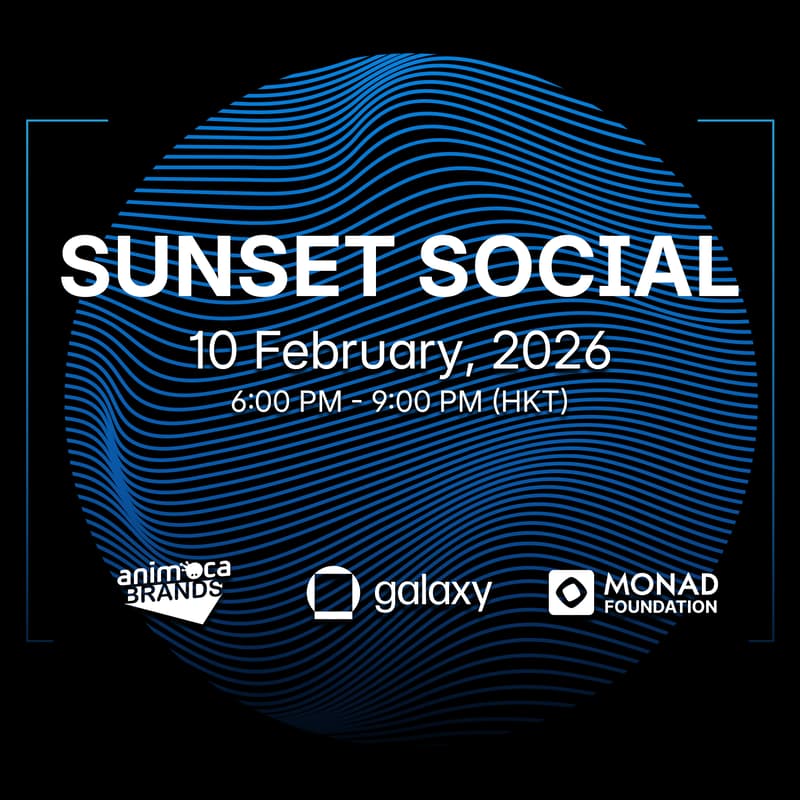 Animoca Brands x Galaxy x Monad Foundation: Sunset Social 的封面图片