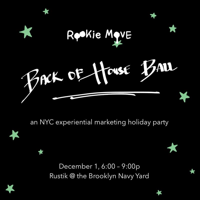Cover Image for The Back-of-House Ball: an Experiential Marketing Holiday Party