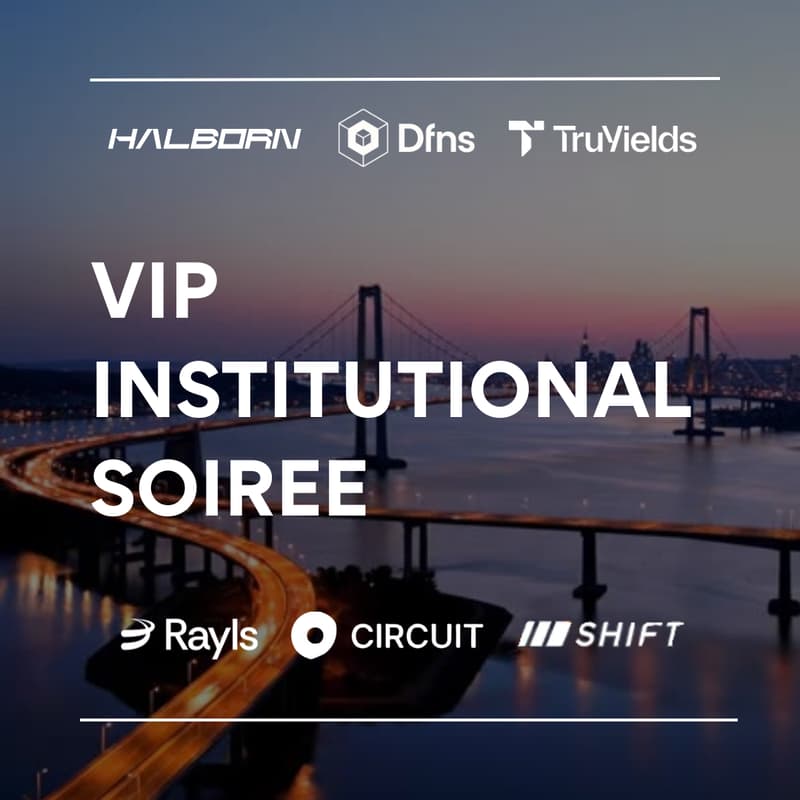 Cover Image for DAS NY VIP Institutional Soirée w/ Halborn, Dfns, Rayls, Circuit, TruYields & Shift Markets