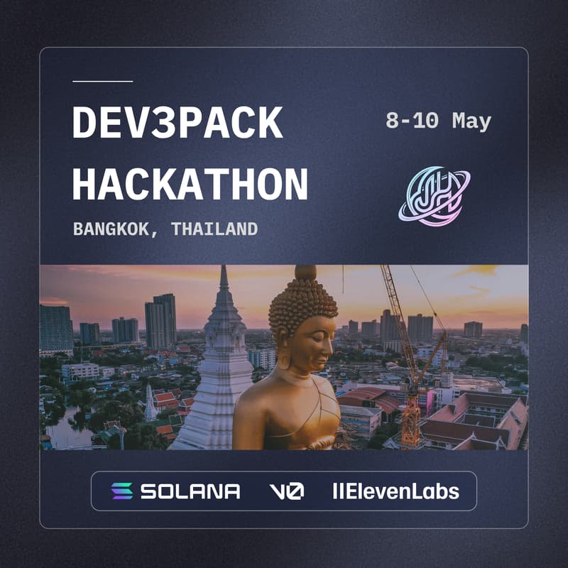 Cover Image for Dev3pack Hack, Bangkok 🇹🇭