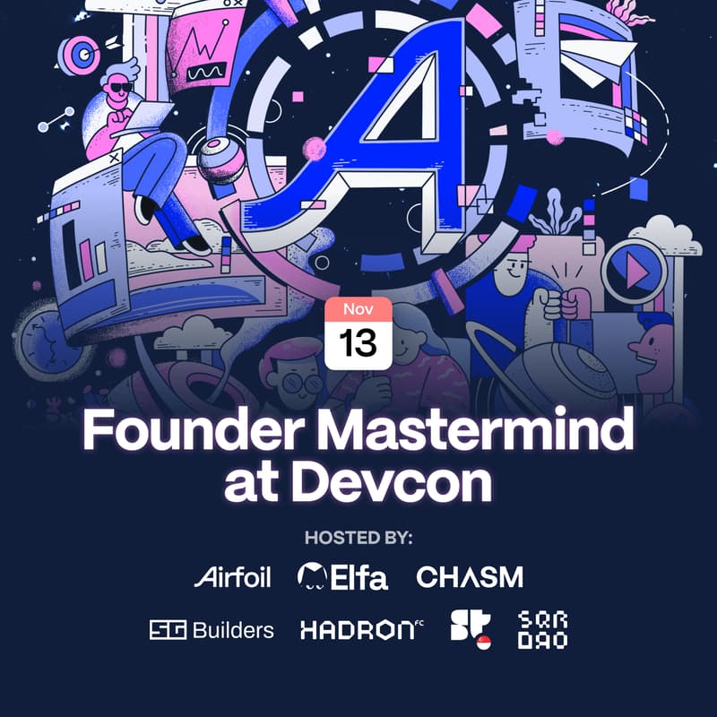 Cover Image for Founder Mastermind at Devcon