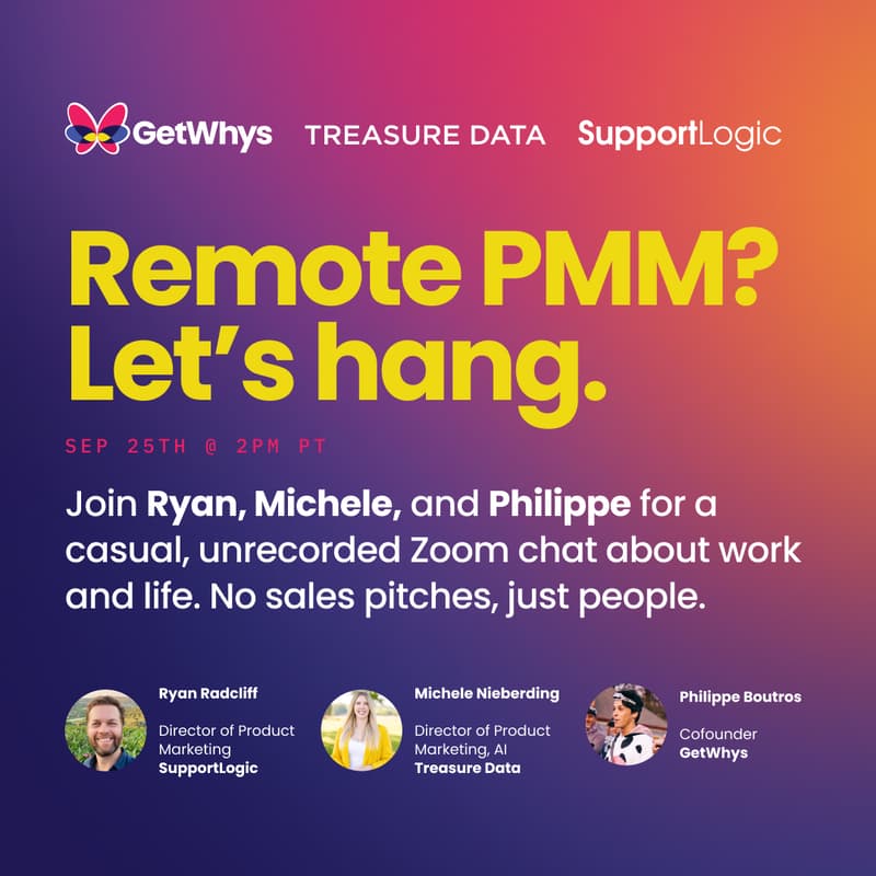 Cover Image for Remote PMM? Let's hang.