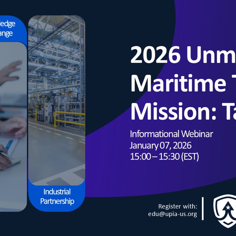 Cover Image for Info Session: 2026 Taiwan Unmanned Maritime Trade Mission