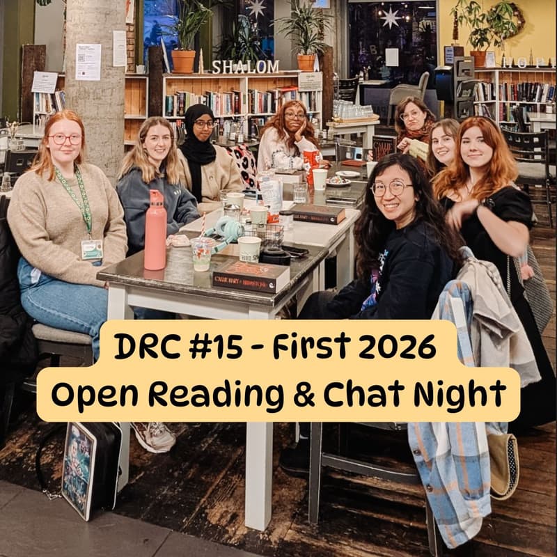 Cover Image for π DRC #15 β First 2026 Open Reading & Chat Night π