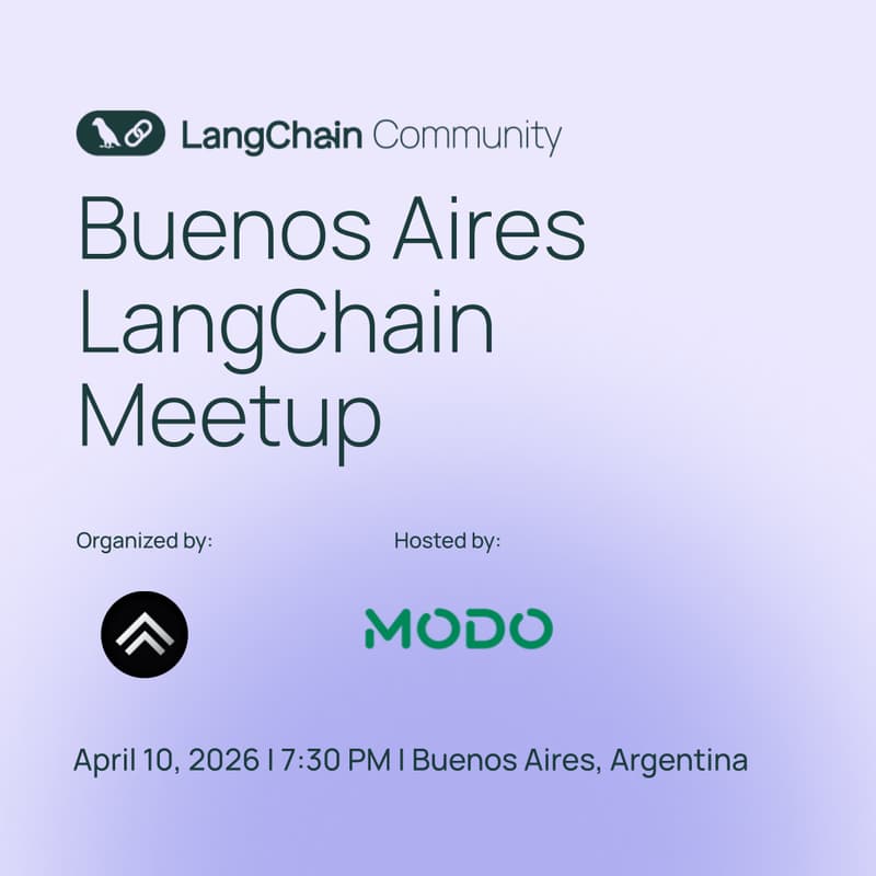 Cover Image for Buenos Aires: LangChain Meetup