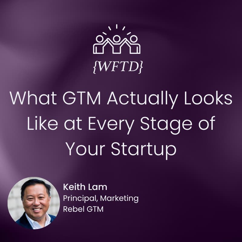 Cover Image for Work From the Dock: What GTM Actually Looks Like at Every Stage of Your Startup