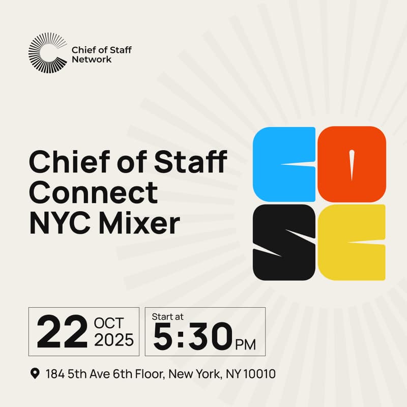 Cover Image for CoS Connect NYC Mixer (Wed Oct 22)