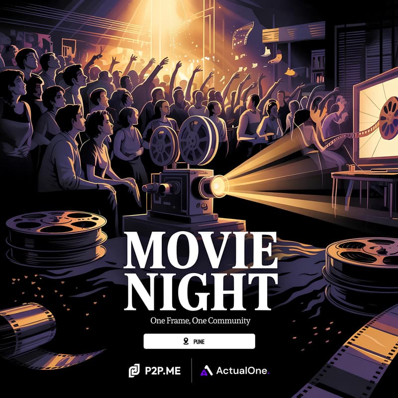 Cover Image for P2Pdotme Movie Night : Pune Edition