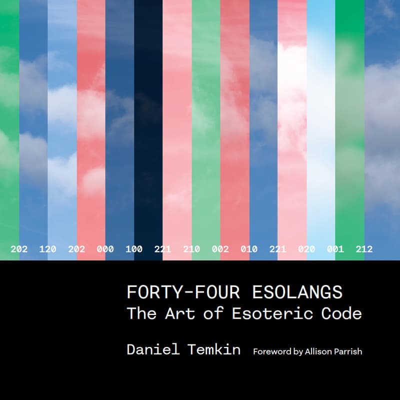 Cover Image for AUTHOR TALK: The Art of Esoteric Code with Daniel Temkin