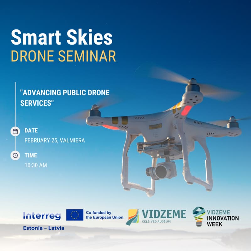 Cover Image for Seminar: Advancing Public Drone Services