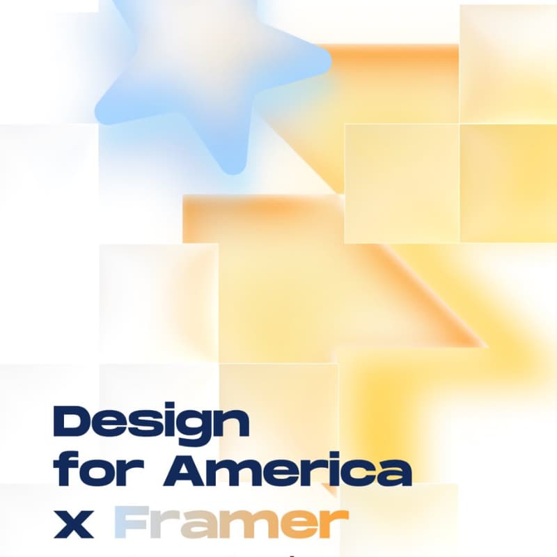 Cover Image for Framer x Design for America