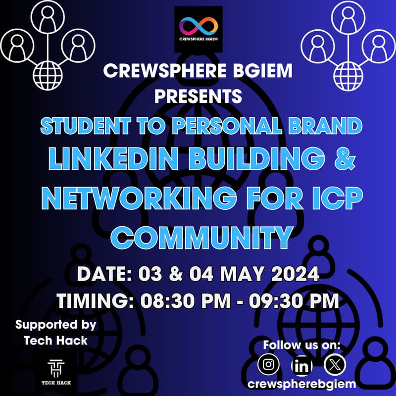 Cover Image for LINKEDIN BUILDING & NETWORKING FOR ICP COMMUNITY